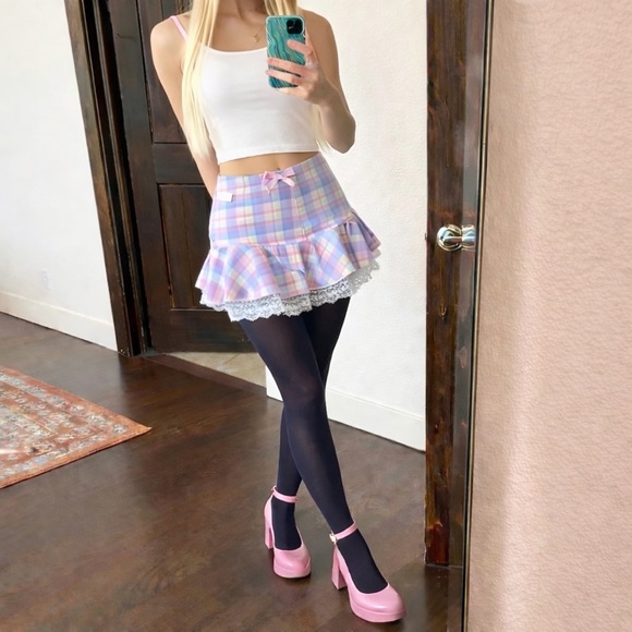 Navy tights/ nylons